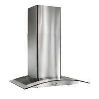 Broan Arched Glass B5630SS Wall Mount Vent Hood