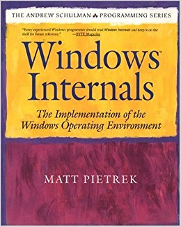 Windows Internals: The Implementation of the Windows Operating Environment (Andrew Schulman Programming)