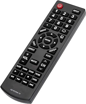 New NS-RC4NA-14 Remote Control Suit for Insignia LED TV NS-55D440NA14 NS-46E440NA14 NS-50E440NA14 NS-50L440NA14 NS-37D20SNA14 NS-39D40SNA14 NS-40D40SNA14 NS-42D40SNA14 NS-46D40SNA14 NS-19E310NA15