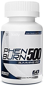 PHENBURN® Fat Burners by eBody *** Flash SALE £9.90 * BBE April 2017 * Was £19.90 *** Weight Loss Diet Pills | Strong Fat Burner (60 Tablets) (500)