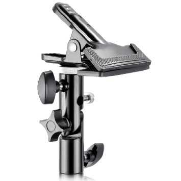 Neewer® Photo Studio Heavy Duty Metal Clamp Holder with 5/8" Light Stand Attachment for Reflector