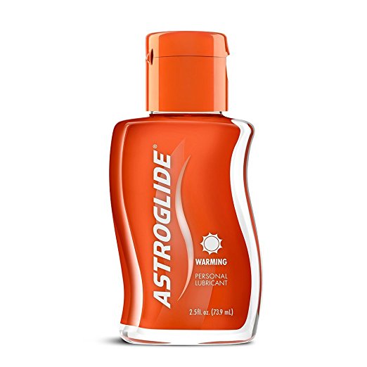 Astroglide Warming Liquid - Water Based Warming Personal Lubricant with Gentle Warming Sensation –  Long-Lasting and Latex Condom-Compatible Lube Cleans Up Easily