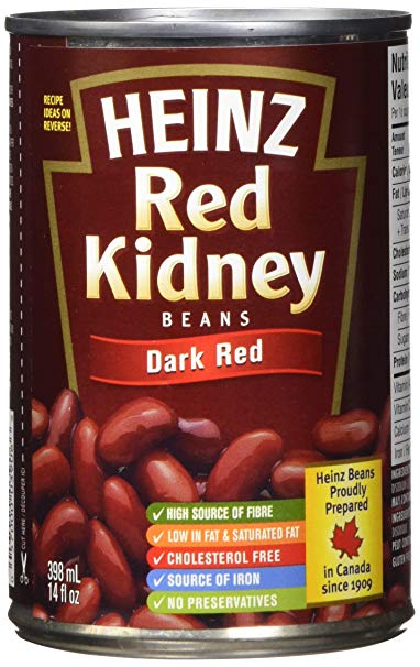 Heinz Dark Red Kidney Beans, 398mL