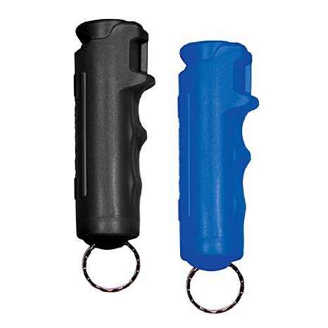 SABRE Red Pepper Gel Kit - Police Strength Keychain Pepper Gel, Practice Gel, Target & Training Video (Max Protection - 25 Bursts, 5x more)