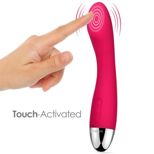 SVAKOM Rechargeable Sex Toy Touch-activated Vibrator Lisa For Women(WINE RED)