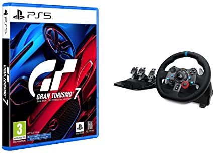 Gran Turismo 7 (PS5)   Logitech Gaming Wheel Bundle