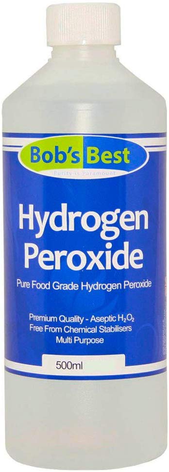 Food Grade Hydrogen Peroxide 11.90% Strength - 500 Millilitres
