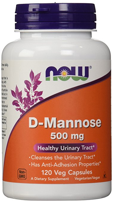 Now Foods D-Mannose 500 Mg - 120 Caps