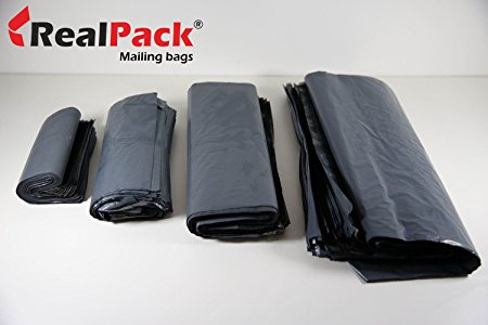 50 x Strong Large Grey Mailing Postal Bags 17 x24" Mailers