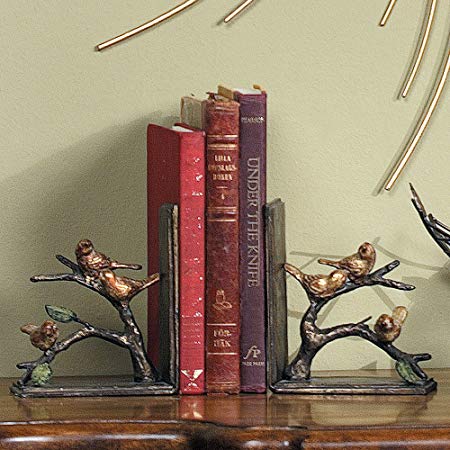 Sparrows on a Branch Pair of Bookends