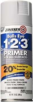 Rust-Oleum 290971 Zinsser All-Purpose Primer, 13 Oz Aerosol Can, Liquid, Gray,