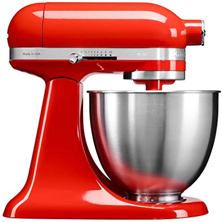 KitchenAid Mini Stand Mixer, 3.3 L, Hot Sauce