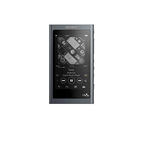 Sony Walkman NW-A55 Hi-Res 16GB MP3 Player, Grayish Black