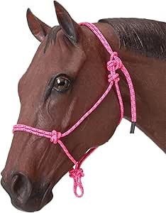 Tough 1 Horse Poly Rope Tied Halter