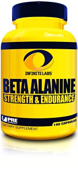 Infinite Labs Beta Alanine  Strength   Endurance - 30 Servings (180 Capsules)