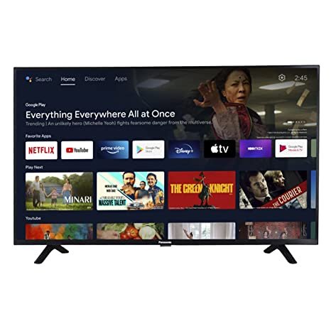 Panasonic 109 cm (43 Inches) Full HD Smart Android LED TV 43LS680DX (Black) (2022 Model)