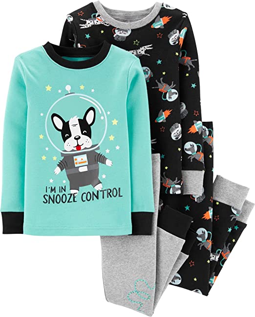 Carter's 4-Piece Snug Fit Cotton PJ's