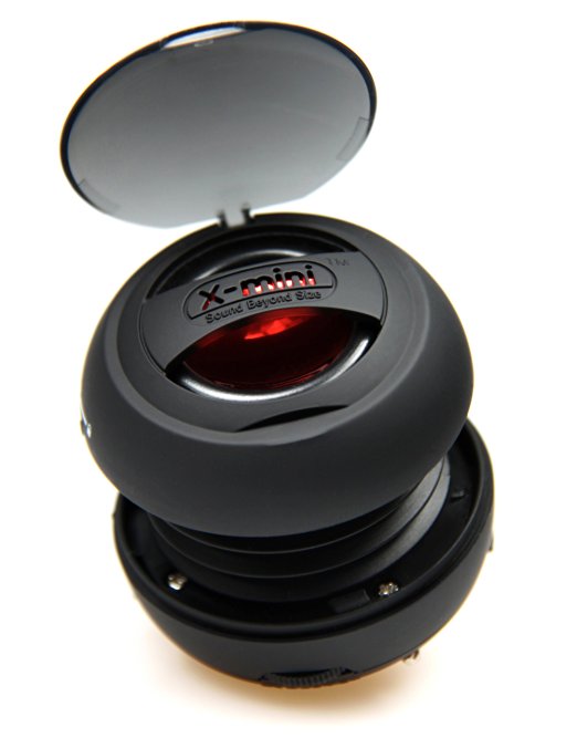 X-Mini XAM8-B Portable Capsule Speaker v1.1, Mono,  Black (Discontinued by Manufacturer)