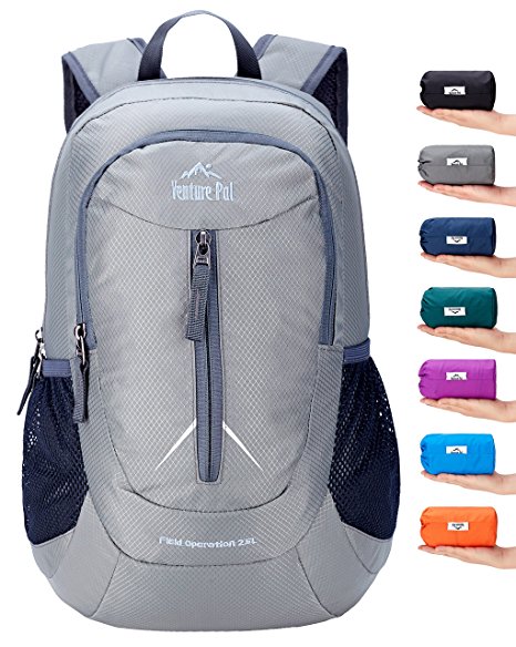 Venture Pal 25L Travel Backpack - Durable Packable Lightweight Small Backpack for Women Men