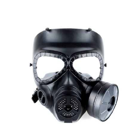 OFTEN Airsoft Paintbal Dummy Gas Mask Fan for Cosplay Protection Zombie Soldiers Halloween Masquerade Resident Evil Antivirus Skull