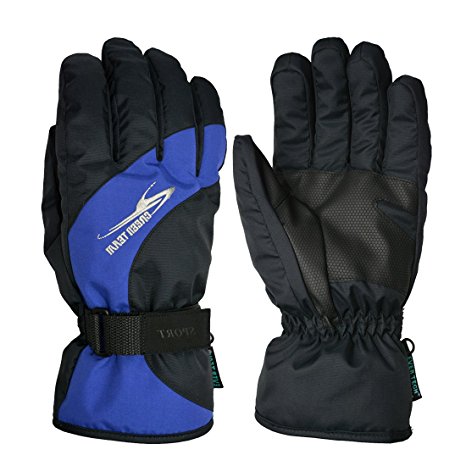 SHARBAY Winter Gloves Warm Waterproof Windproof Glove Biking Gloves Cold Weather Ski Snowboard Gloves for Men Women