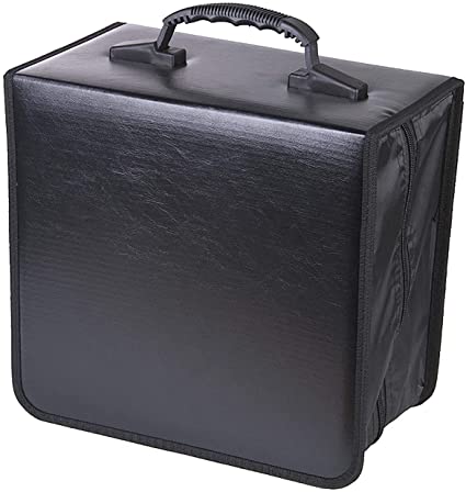 Oriolus PU Leather CD/DVD Binder Case Storage Holder (480 Disc Capacity)