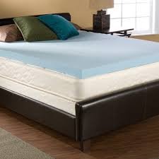 2 Inch King Size Accu-Gel Infused Visco Elastic Memory Foam Mattress Topper Made in the USA