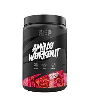 R3P Life Amino Workout Powder – BCAAs and EAAs – Amino Acid Supplement for Enhanced Energy, Weight Loss, Performance, Focus, Muscle Recovery – 30 Servings – Tropical Punch – 10.5 oz