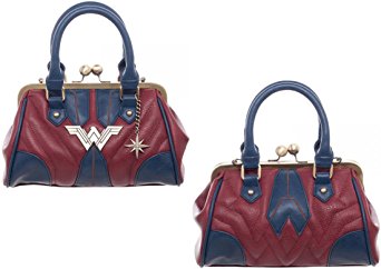 Wonder Woman Clamshell Handbag