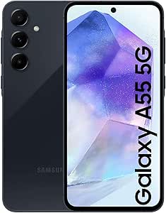 Samsung Galaxy A55 128GB 5G SIM Free Smartphone - Awesome Navy