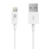 Apple MFI Certified 1byone Lightning to USB Cable 33 Feet 1 Meter for iPhone 6s 6 Plus 5s 5c 5 iPad mini iPad Air iPad Pro iPod touch 6th Gen  nano 7th Gen White