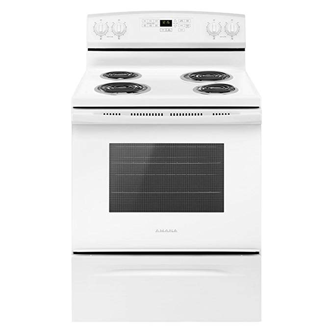 Amana 30 in. 4.8 cu. ft. Electric Range in White