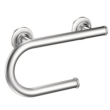 Moen LR2352DCH Toilet Paper Holder with Grab Bar, Chrome