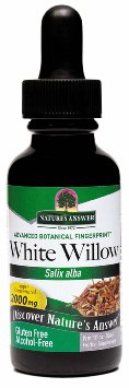 Nature's Answer Alcohol-Free White Willow Bark, 1-Fluid Ounce