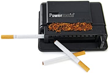 M&M MM 16940 Powermatic Mini cigarette-filling machine, plastic, black, 10 x 10 x 5 cm