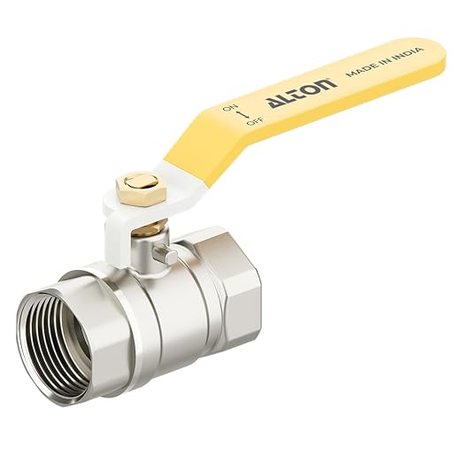 ALTON ALD925, Brass, Heavy Ball Valve for Pipe Fittings | Valve | Stop Cock Valve, (½ inch)