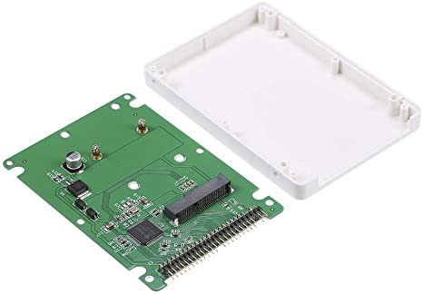 Docooler SATA Adapter mSATA to 2.5" 44PIN PATA IDE SSD HDD mSATA to PATA Converter Adapter Enclosure