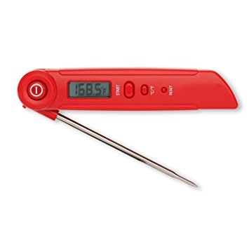 Maverick Housewares DT-013 Digital Probe Thermometer, Red