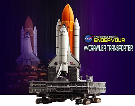 Dragon Models Space Shuttle "Endeavour" with Crawler Transporter (1/400 Scale)