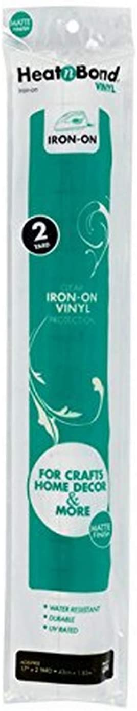 Therm O Web Iron on Vinyl Matte Finish 17in x 2yds, 17" x 2 yd