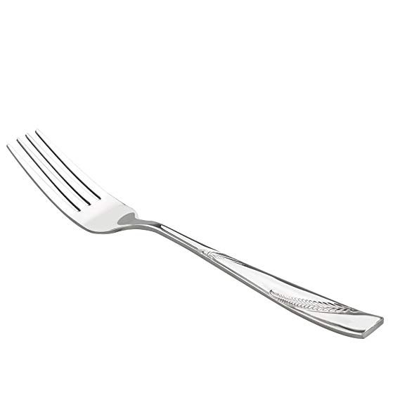 Nicesh 16-Piece Stainless Steel Dinner Forks, 8.19-Inch