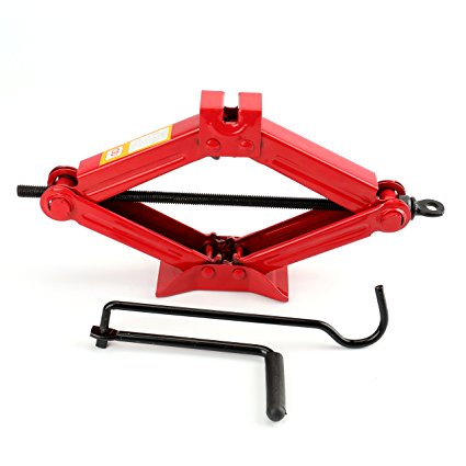 Fasmov Scissor Jack-1.5 Ton,Red