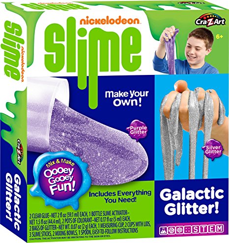 Nickelodeon Cra-Z-Slime Galactic Glitter Medium Boxed Kit Z