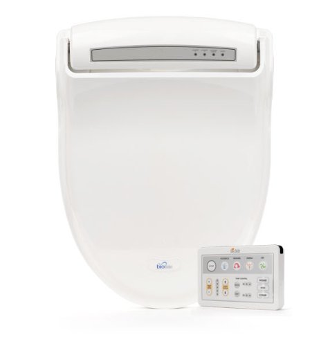 Bio Bidet Supreme BB-1000 Advanced Bidet Toilet Seat, Elongated White