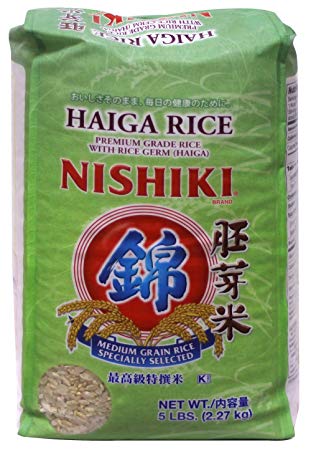 5 Pounds Nishiki Haiga Rice