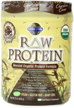 Garden of Life RAW Organic Protein Chocolate , 650g Powder