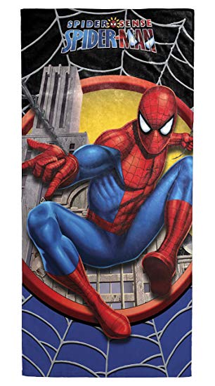 Marvel Spiderman Cotton 28" x 58" Beach/Bath/Pool Towel