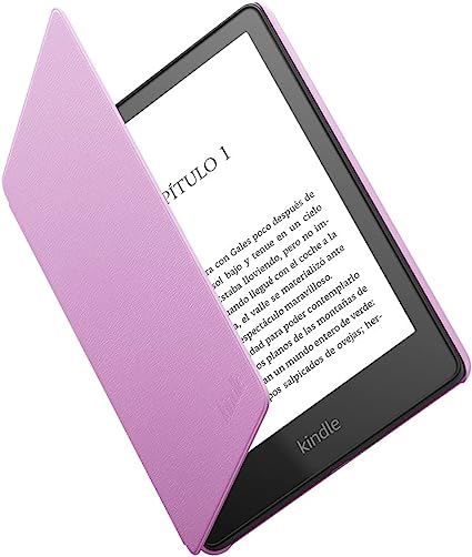 Funda de piel para Kindle Paperwhite de Amazon | Compatible con el Kindle Paperwhite de 11.ª generación (modelo de 2021), Lavanda