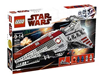 LEGO Star Wars Venator-class Republic Attack Cruiser (8039) (Discontinued by manufacturer)