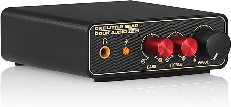 Douk Audio Mini MM MC Phono Stage RIAA Preamp for LP Vinyl Turntables with Headphone Out (T14 EQ)